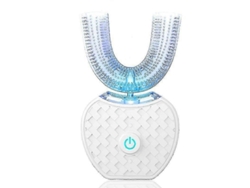 Cepillo de dientes eléctrico GOKOCO, kit de blanqueamiento sónico en forma de U con dientes de repuesto