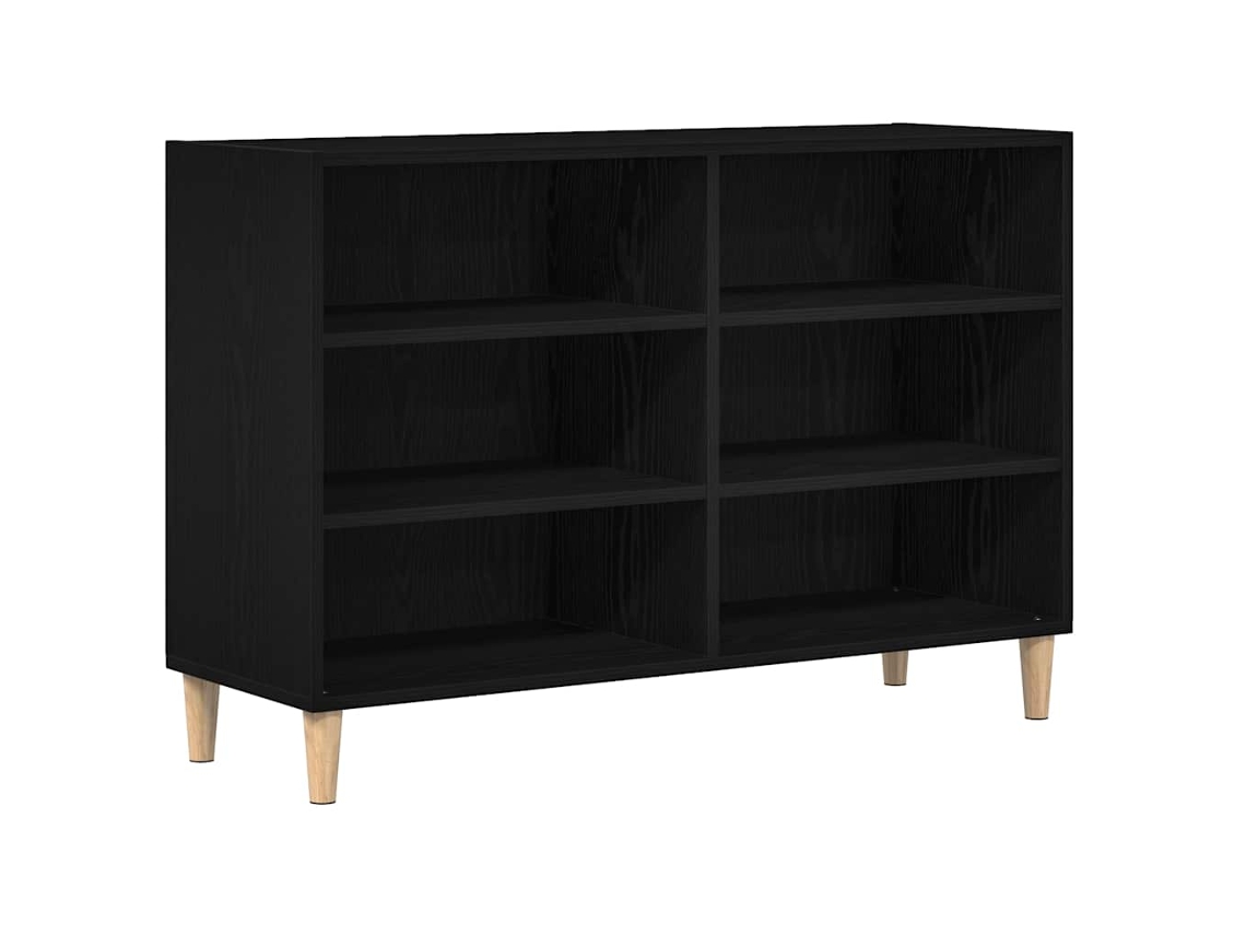 Aparador de Roble Negro 103,5x35x70 cm Madera Procesada MAISON EXCLUSIVE