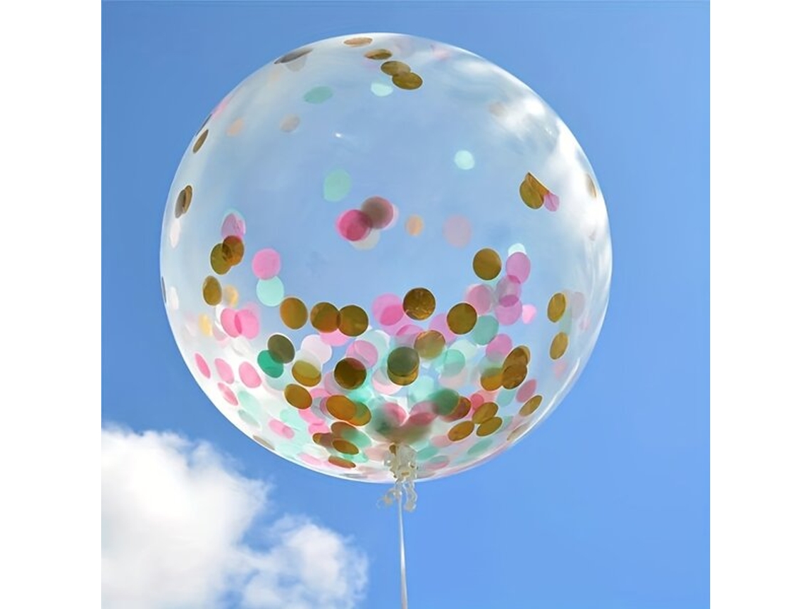 Relleno de confeti y globos Vayotoy para celebraciones