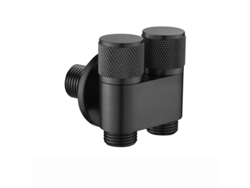 Grifo Multifunción G1/2, Grifo Negro De Control Dual De Uno A Dos Salidas Chrui