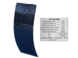 Panel solar, 100 vatios, 12 V, 50 W OEM