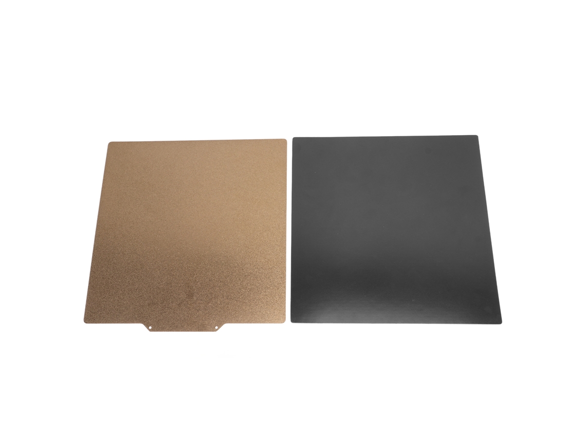 Placa Magnética De Acero Para Muelles Con Revestimiento Pei De Doble Cara Para Impresora 3d Cr 6 Se 255x245 Mm