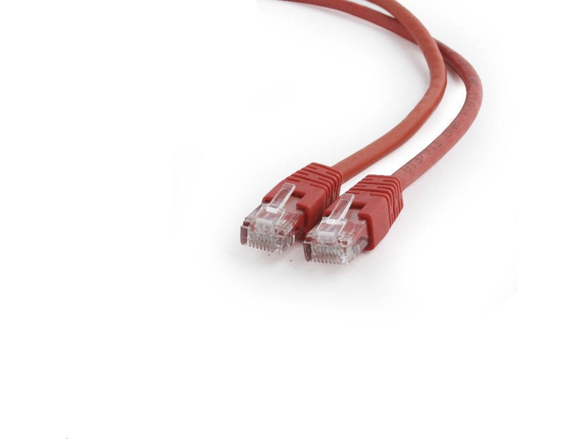 Cable de Red GEMBIRD (RJ45 - 2 m - Rojo)