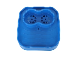 Bandeja Antideslizante Ajustable Para Bañera Con Orificios De Drenaje - Azul