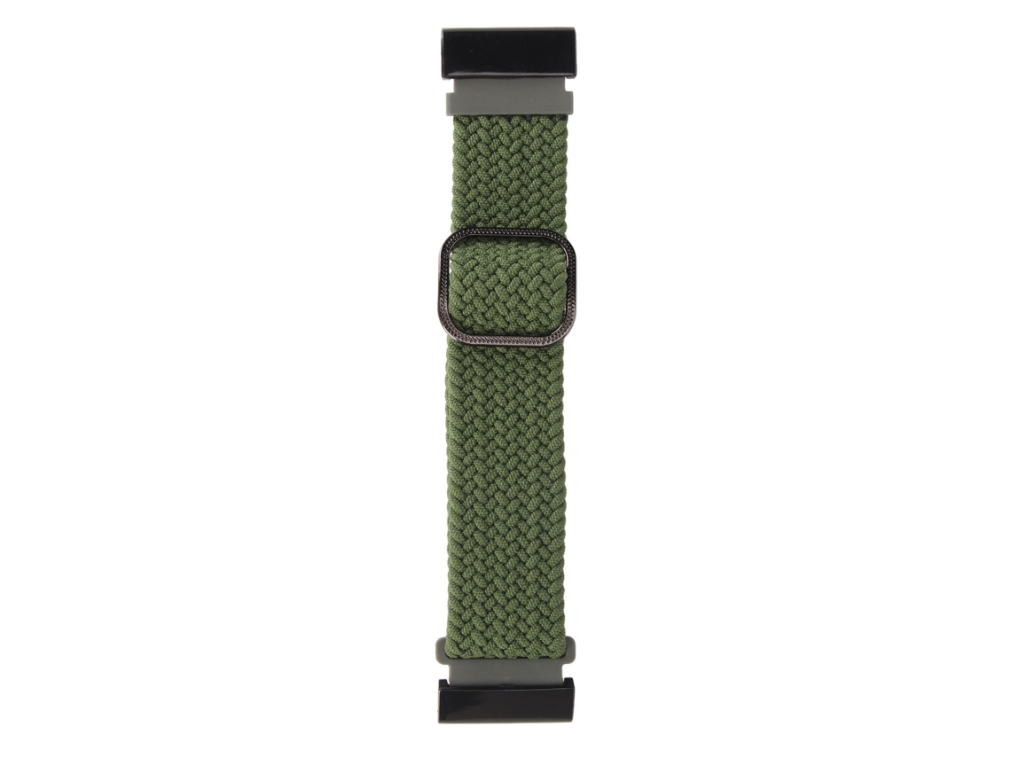 Reloj De Pulsera Analógico De Cuarzo Para Mujer Con Correa De Pu Trenzada Gris.
