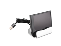 Monitor Ips Secundario De 3,5 Pulgadas Con Usb, Cpu, Gpu, Ram, Hdd, Hora, Fecha, Rotación Horizontal Y Vertical, Windows.