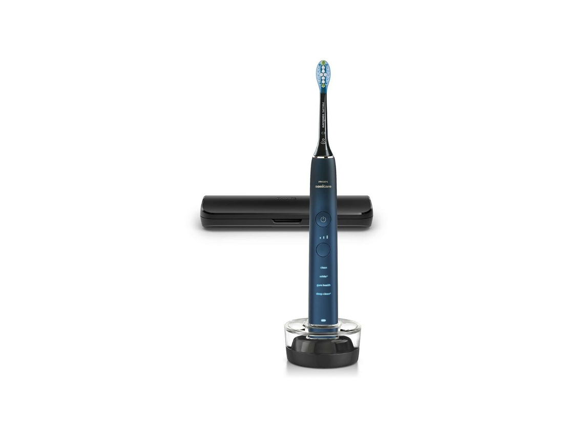 Cepillo de Dientes Eléctrico PHILIPS HX9911/88 (Azul - Negro - Negro/Azul - 336 horas)