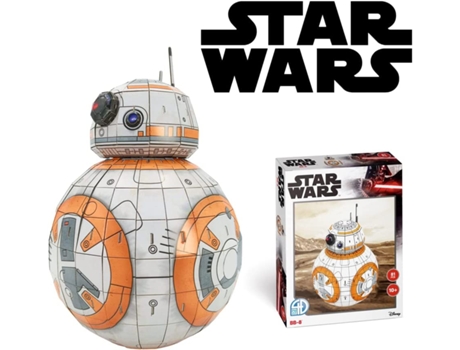 Puzzle 3D Star Wars - BB-8 (Edad Minima: 8 años - 81 piezas)