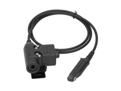 Adaptador De Auriculares Con Conector De Cable Ptt U94 Para Walkie-talkie Baofeng Uv9r/uv9rplus/uvxs