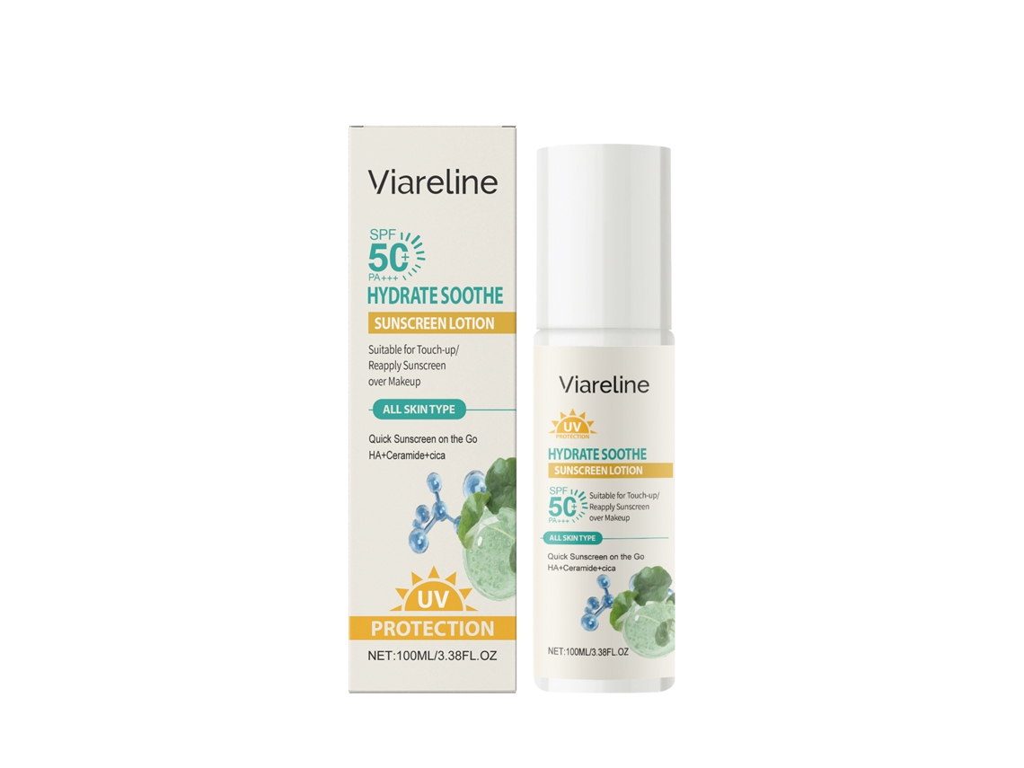 Loción facial hidratante diaria con SPF