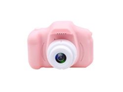 Cámara digital para niños Gusshious Pink Dual HD