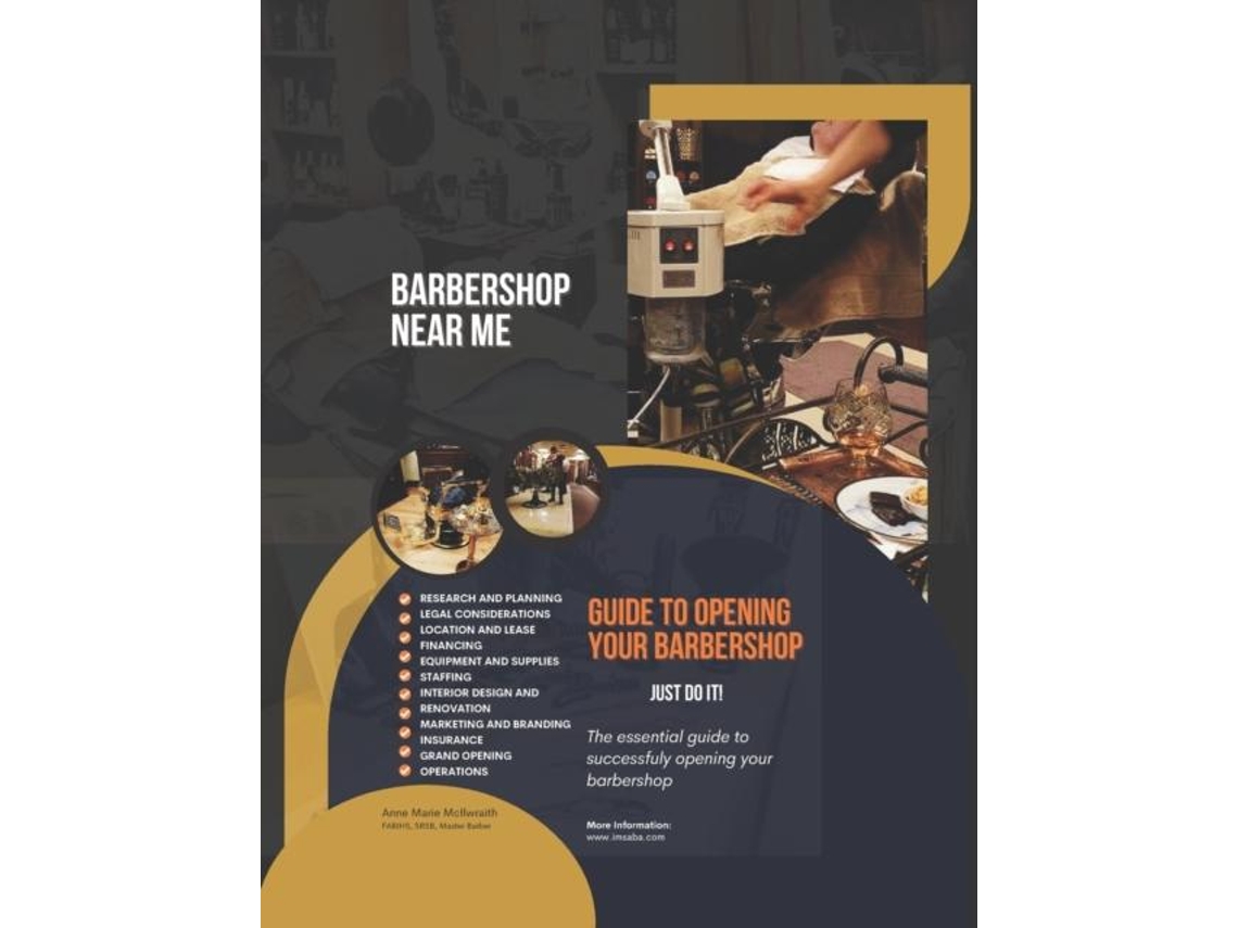 Libro Barbershop Near Me A Maestros Guide to Opening your Barbershop de Anne Marie McIlwraith FABIHS (Inglés)