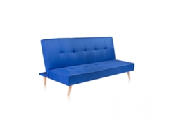 Sofá cama Erna Azul 188 x 39/89 x 88/111 cm