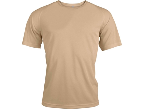 Camiseta de Hombre para Deporte PROACT Multideportes Poliéster Blanco (2XL)