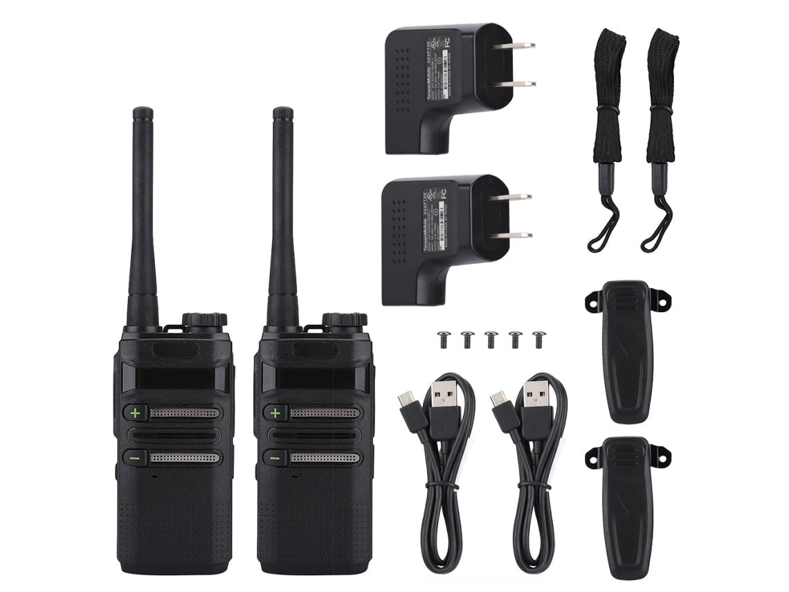 Walkie Talkie Portátil Bidireccional De 3 W Uhf 400-470 Mhz, 16 Canales, Zt-x5, 2 Unidades.