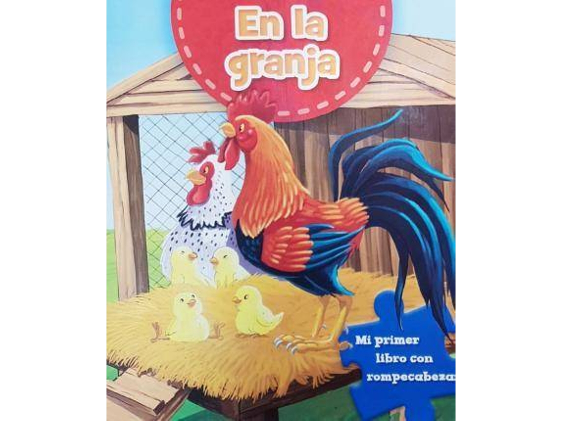 Libro En la granja, mi primer libro con rompe cabeza de Sergio Szwarcbug (Español)