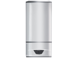 Calentador De Agua Termodinámico De Pared Lydos Hybrid Wifi 100 L Ariston Aire Ambiente 100 L