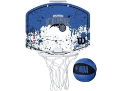 Canasta de Baloncesto WILSON NBA Orlando Magic Mini Azul (Única)