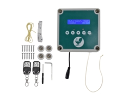 Controlador Automático Para Puerta De Gallinero Con Sensor De Luz, Temporizador Y Control Remoto Ip44