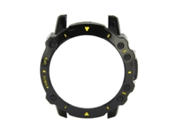 Funda protectora resistente a impactos con marco completo para Amazfit Falcon, negra y amarilla