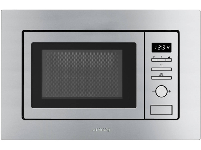 Microondas Integrable SMEG FMI020X (20 L - Con grill - Inox)