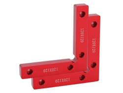 2 Pcs Prendedores de Ângulo Reto 90 Graus Ferramenta Carpintaria 120x120 S/MARCA