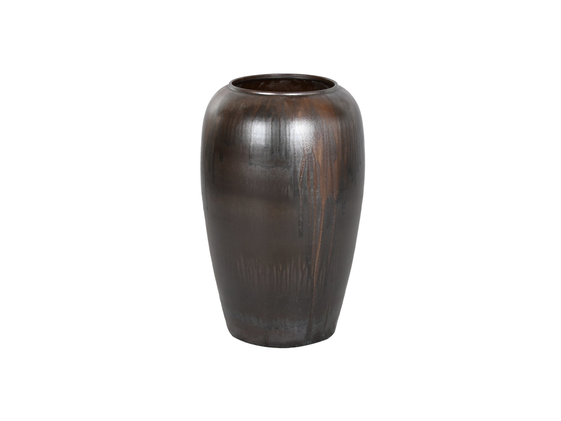 Anfora Ceramica Ceramica Vidriada 38x38x60cm