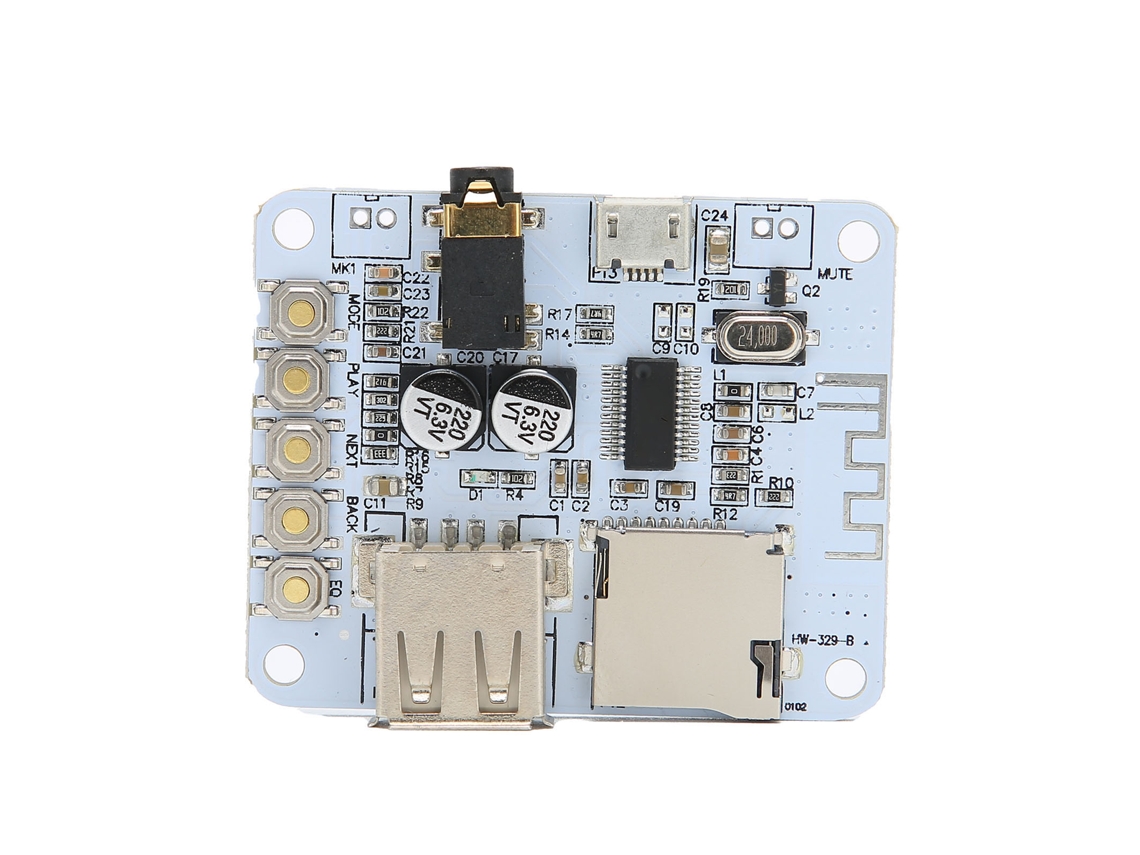 Módulo receptor de audio Bluetooth 4.1, amplificador de potencia inalámbrico con cable