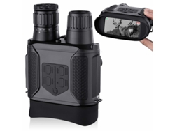 Binoculares de visión nocturna de 1300 pies, 3,5 mm, 7 x 31 mm, infrarrojos, 850 nm, 4 LCD, 32 GB, color negro, Bestvite