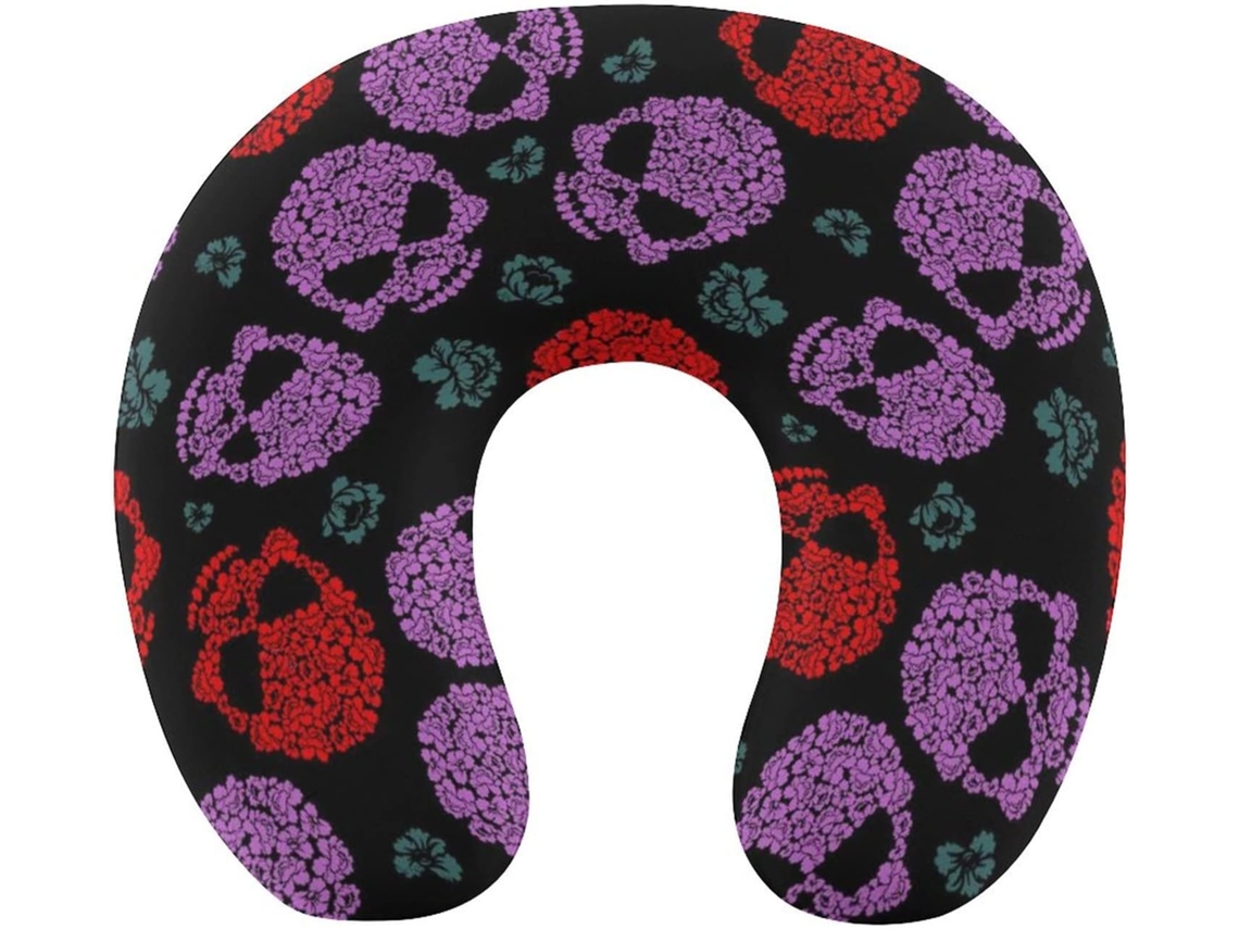 Almohada Viaje Forma Diseño Espuma Viscoelástica Viscoelástica Fácil Relajación Cómodos Familia.brfácil