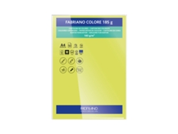 FABRIANO Cartulina A4 185 g/m² Verde Lima 50 Hojas