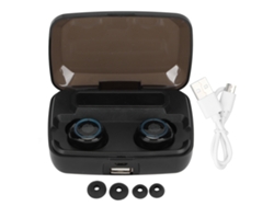 Auriculares Bluetooth LAXISCREED con estuche de carga y reducción de ruido.