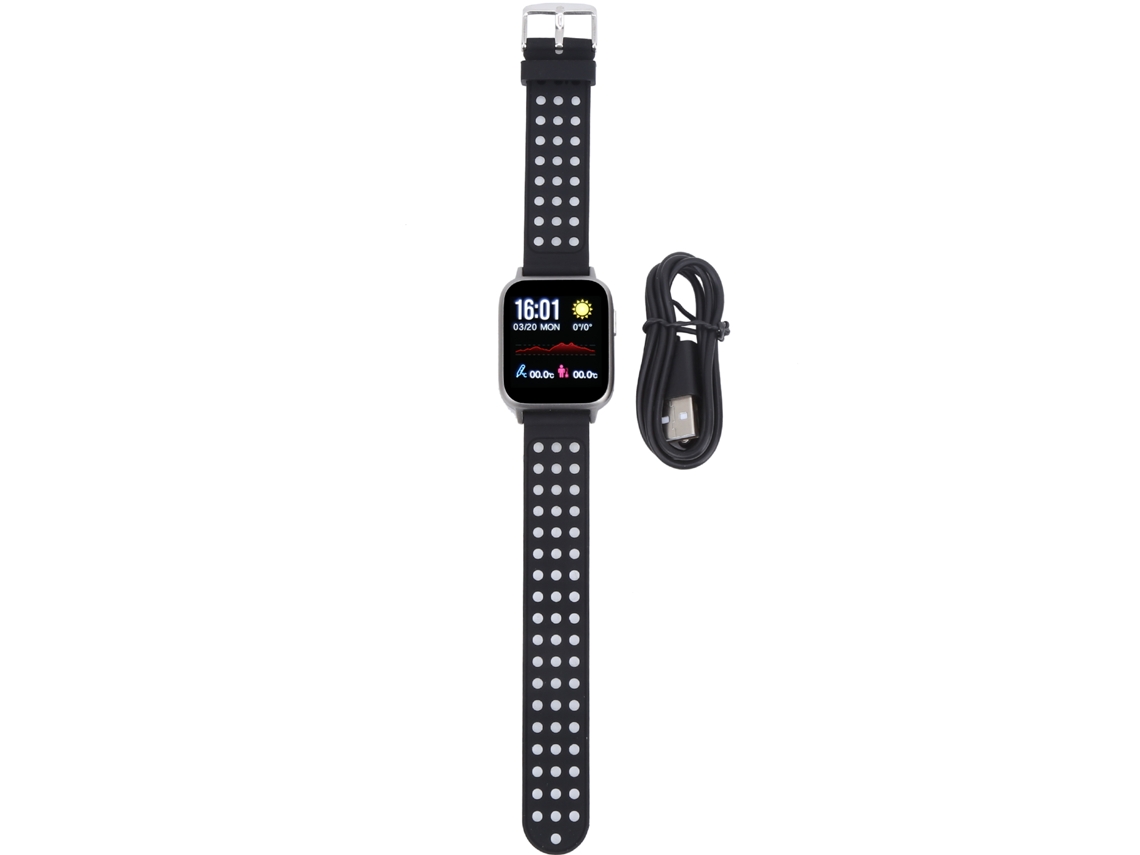 Reloj deportivo inteligente multifuncional con rastreador de actividad física y recordatorio de llamadas. Pulsera inteligente.