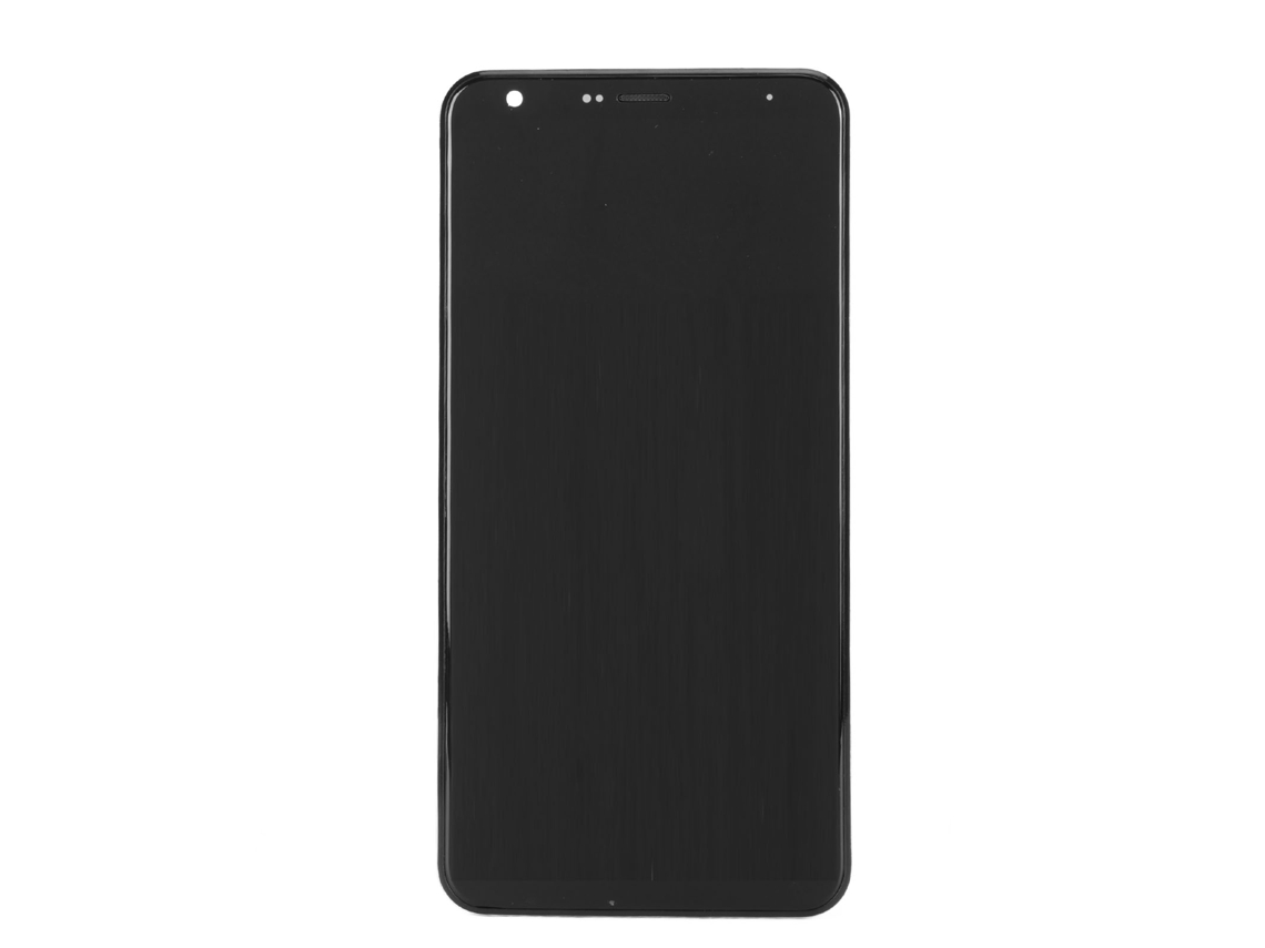 Pantalla Táctil Digitalizadora De Repuesto De 6,2 Pulgadas Con Marco Para Stylo 5 Q720 Lm Q720cs Q720ms Q720tsw (plata)