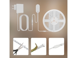 Tira de luz RGB inteligente de 10 m - Gosund SL2/SL3 5 m/10 m Wifi Bluetooth para sala de estar, cocina, dormitorio y retroiluminación de TV