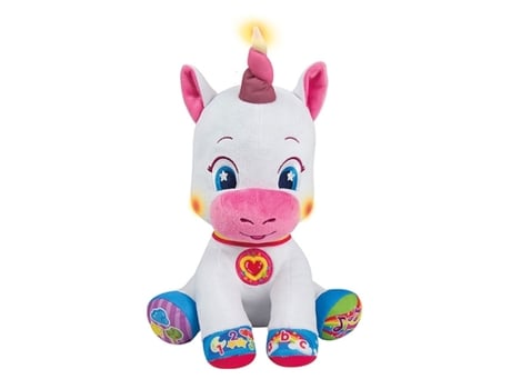 Peluche CLEMENTONI Baby Unicornio Interactivo (Edad Mínima: ‍6 Meses)