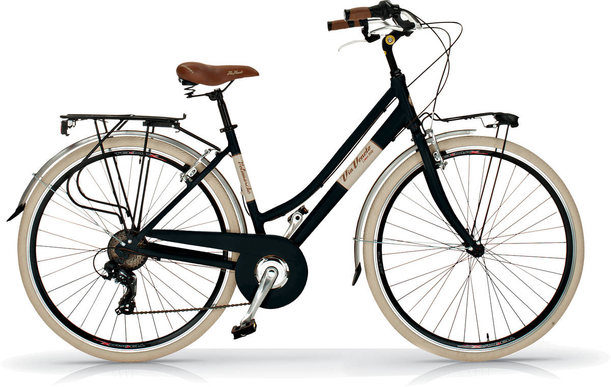 Bicicleta De Paseo para mujer via veneto 605 aluminio 6 velocidades color vv605al 46