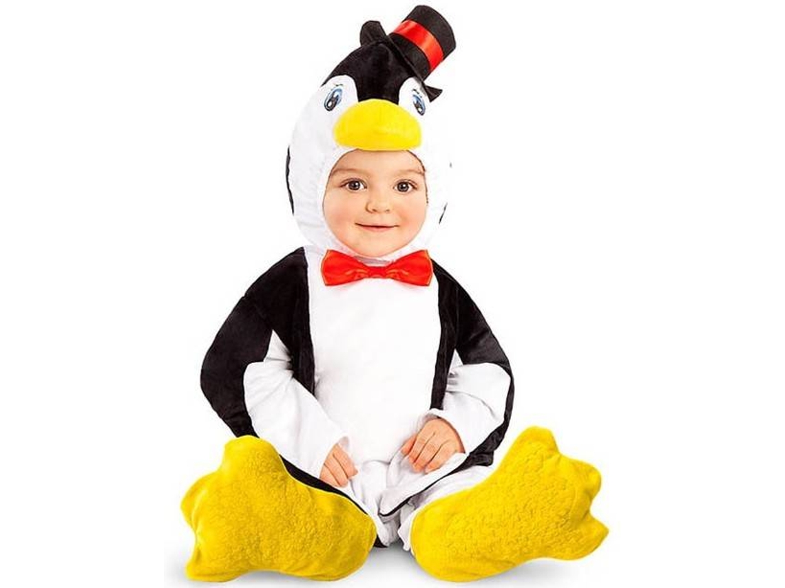 Disfraz de Bebé MY OTHER ME pinguim con capuz (Tam: 0-6 Meses)