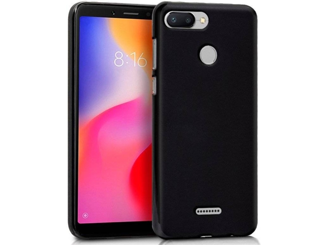 Carcasa Xiaomi Redmi 6, 6A COOL Silicona Negro