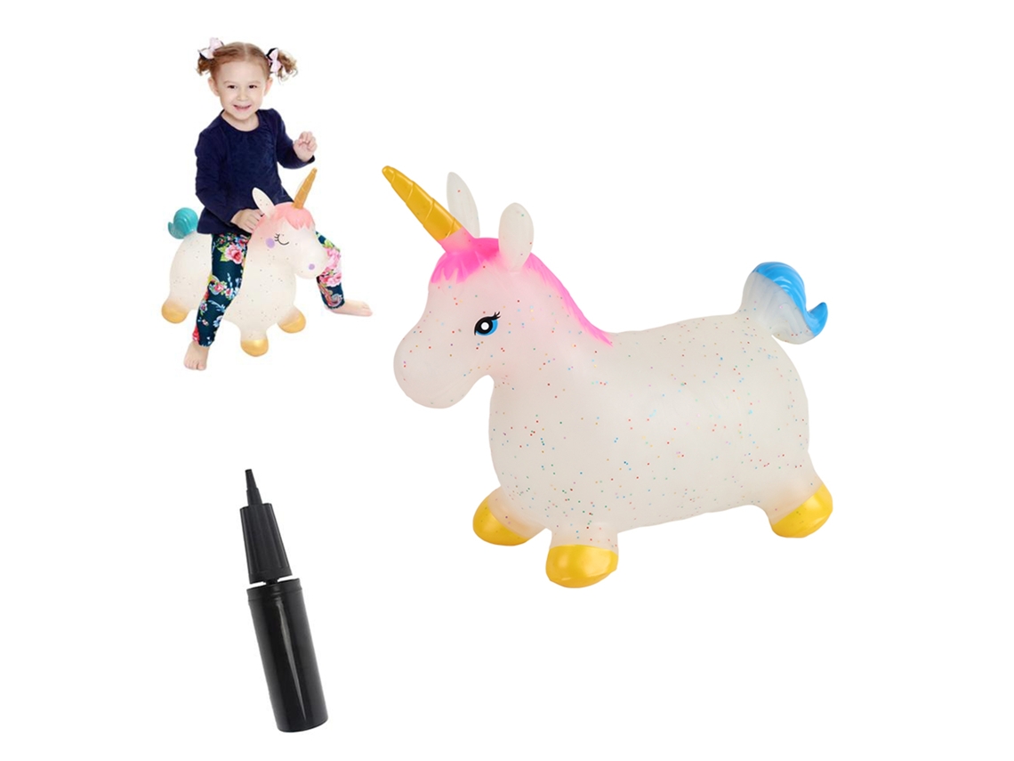 Juguete Inflable De Caballito De Juguete Con Bomba - Regalo Para Niños Y Niñas.
