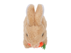 Conejo De Peluche Eléctrico Realista Con Saltos Y Sonidos - Juguete Interactivo Para Padres E Hijos - Amarillo