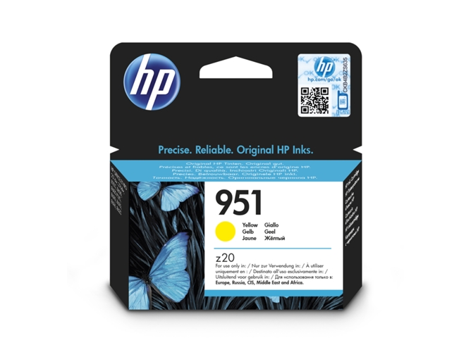 Cartucho de Tinta Original HP 951 Amarillo