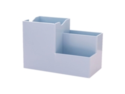 Organizador oficina porta bolígrafos pinceles azul (16x11x9cm) Kofihety