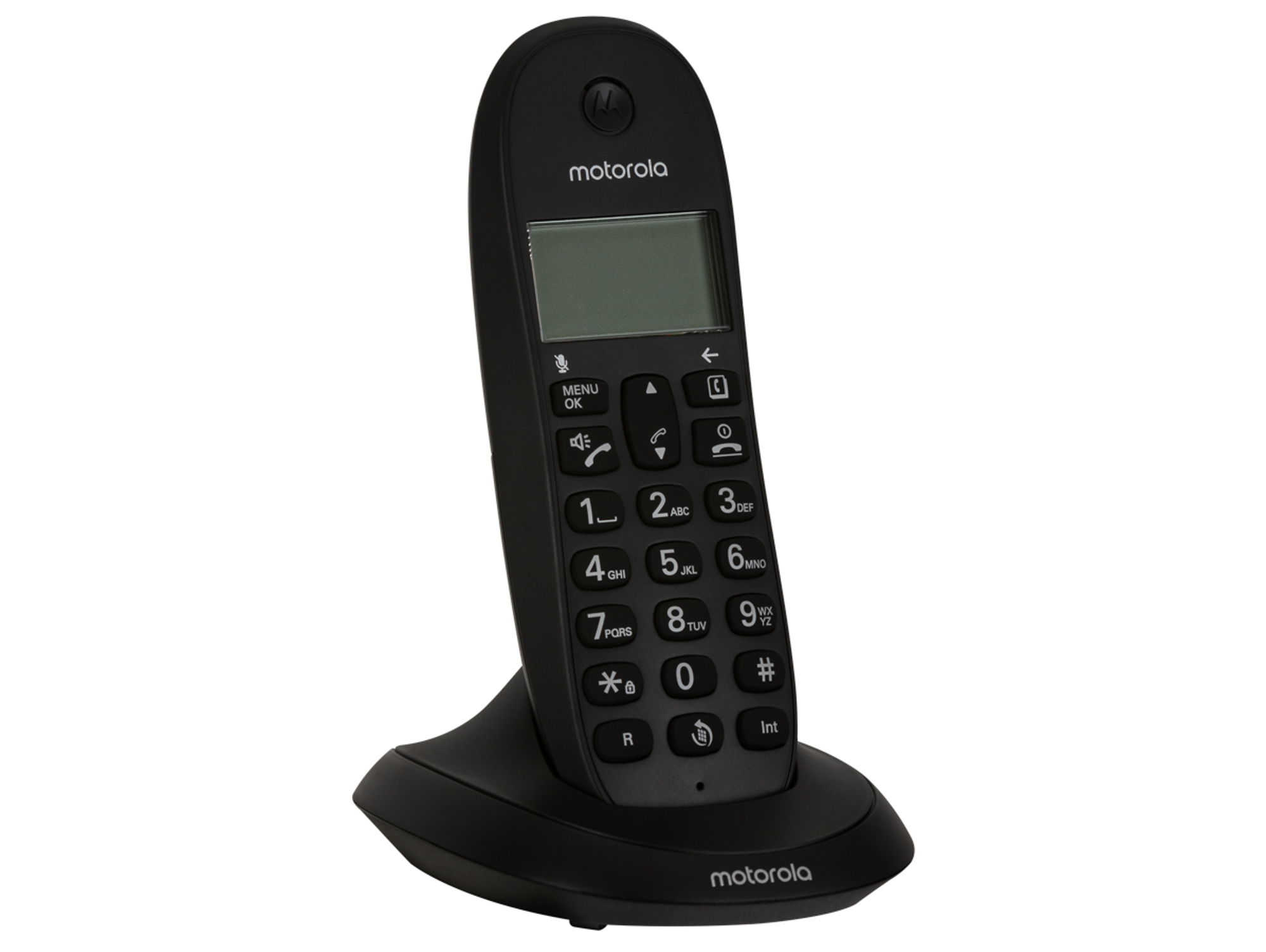 Teléfono inalámbrico MOTOROLA C1001LB+ negro