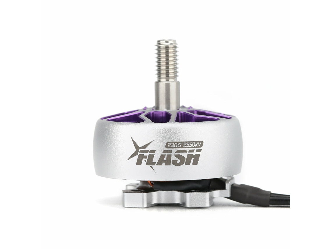 Grey Purple2550kvflyfishrc Flash 2306 1750kv 6s / 2550kv 4s Unibell Brushless Motor For Freestyle Rc Drone Fpv Racing