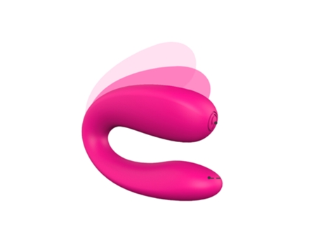 Vibrador PETHUEL Punto G multifrecuencia ZDB-0630-242 Rosa roja