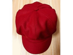 Boina De Mujer Con Ala Ancha, Talla M (56-58 Cm), Monocromática, Ideal Para Invierno, Primavera Y Otoño.
