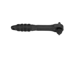 Llave De Carraca 2 En 1 De Acero Al Carbono Negro, Multifuncional, Con Portabrocas De Apertura Rápida Para Taladros
