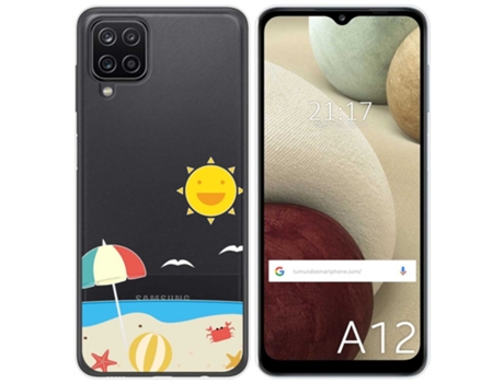 Carcasa Samsung Galaxy M12 TUMUNDOSMARTPHONE Dibujos Transparente Multicolor