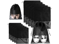 Bolsas Para Zapatos Linjou, Bolsas De Viaje Con Ranura Transparente, Ligeras Impermeables Y Antipolvo